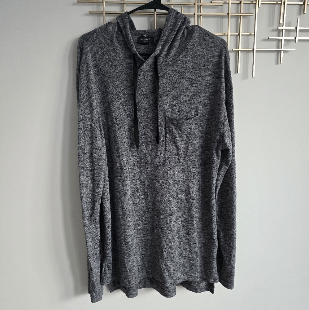 Forever 21 Marbled Gray Hoodie​